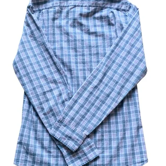 NWT J.Crew Men’s BLUE/PINK Slim Flex Washed Casual Shirt Sz S BI05O - Picture 5 of 8